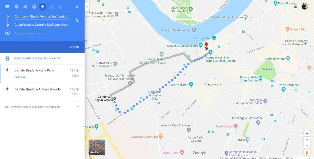 Comforty - Stay In Верона Екстериор снимка